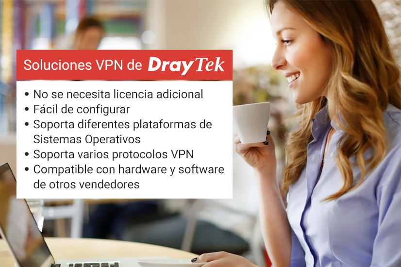 Draytek Soluciones VPN enrutador pymes