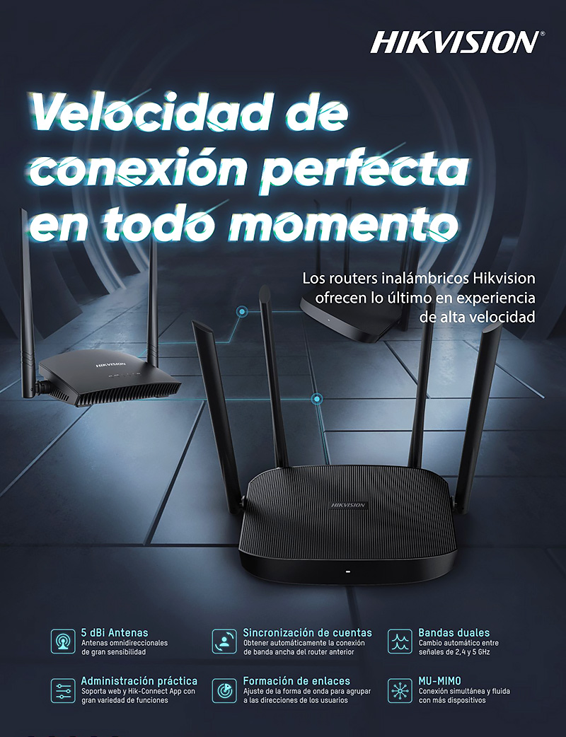 Hikvision nuevos routers