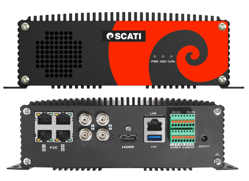 SCATI video grabador atm deeplearning puertos vf