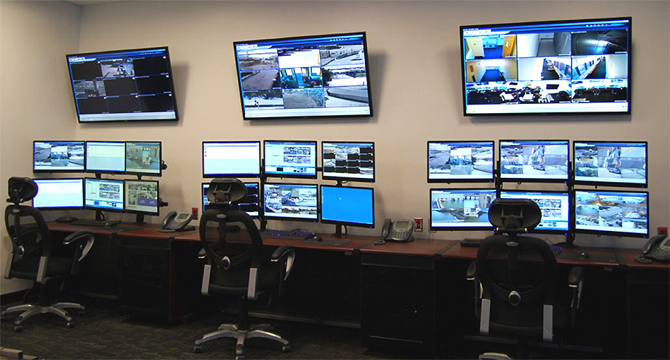 Equipos de visualización monitores de CCTV