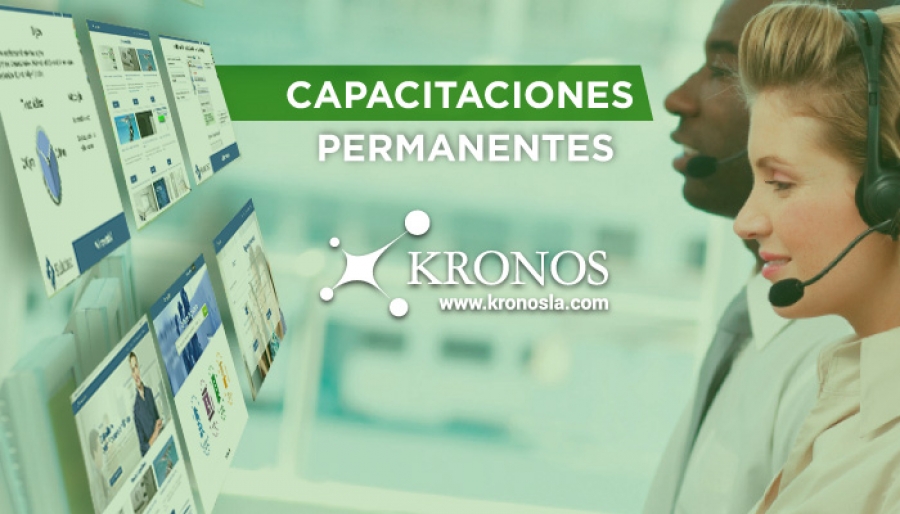 El software de monitoreo Kronos ofrece más de 20 capacitaciones mensuales para sus clientes en Latinoamérica