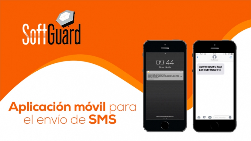 Nueva aplicación móvil para el envío de SMS notifica eventos a clientes de SoftGuard