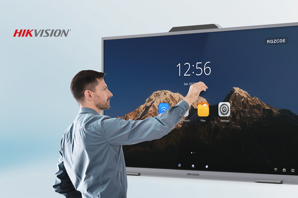 Con una con resolución ultra-4K, Hikvision presenta sus pantallas planas interactivas