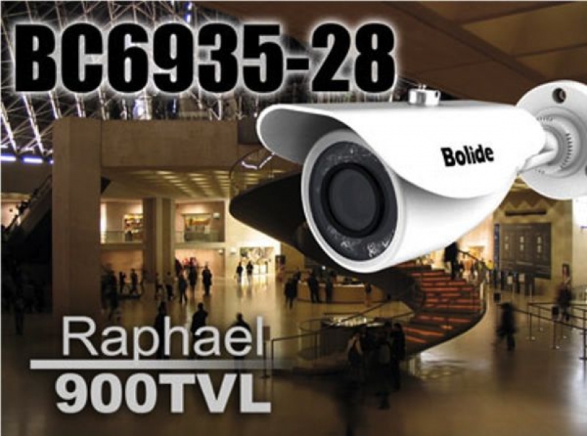 Bolide presenta cámara tipo bala de la línea Raphael