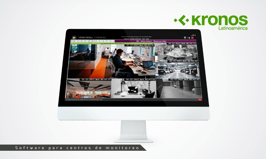 La nueva función de VideoWall de Kronos potencia la productividad del centro de monitoreo