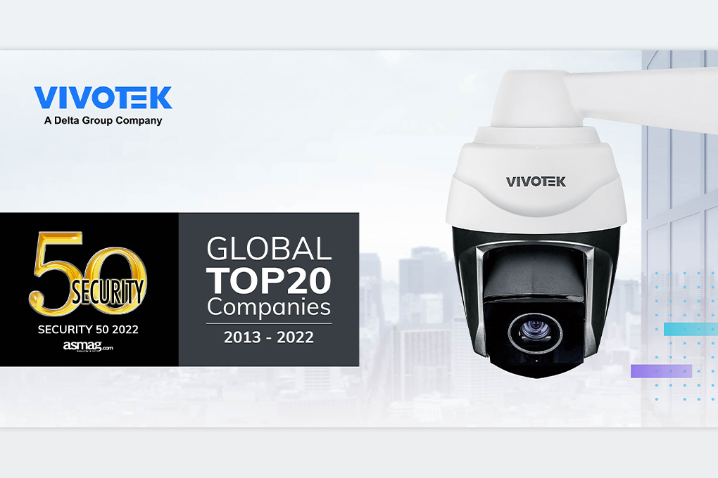 Por décimo año consecutivo VIVOTEK hace parte del Top 20 de Security 50