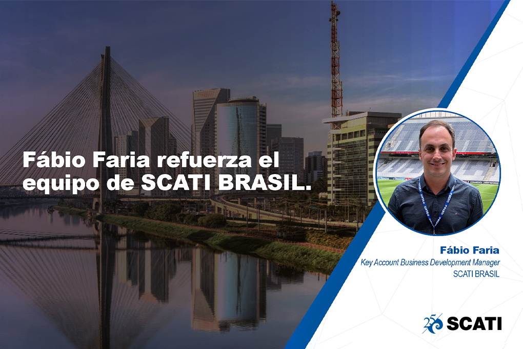 Fábio Faria refuerza el equipo de SCATI BRASIL como Key Account Manager &amp; Business Development Manager