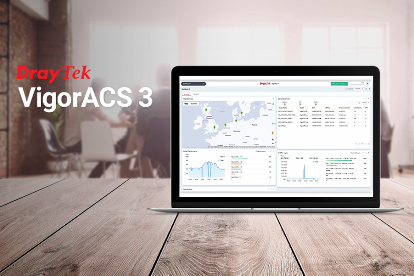 Draytek lanza VigorACS 3, un sistema integral para monitoreo y gestión de redes