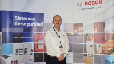 Miguel Baquero, director regional para Bosch Sistemas de Seguridad región norte de América latina.
