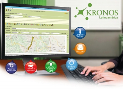 El software de monitoreo Kronos es 100% compatible con los sistemas de control de ronda en tiempo real