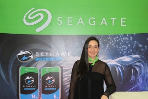 Adriana Marcucci, Country manager de Seagate en la Feria Internacional de Seguridad E+S+S 2019, Bogotá - Colombia