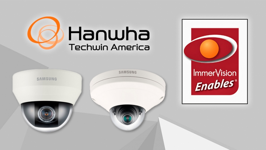 Hanwha Techwin refuerza la experiencia 360 con la colaboración global de ImmerVision
