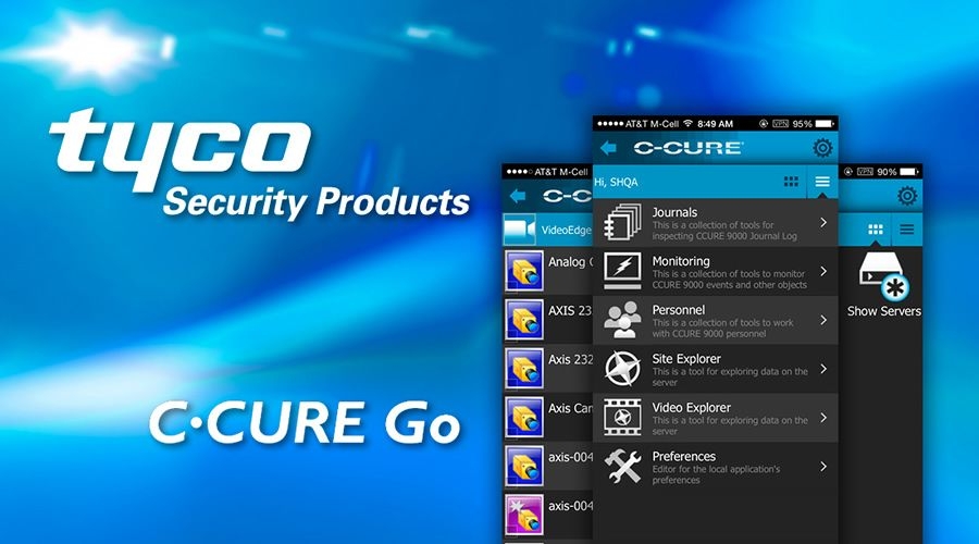 Tyco Security Products extiende la potencia de C•CURE 9000 con lectoras portátiles Go