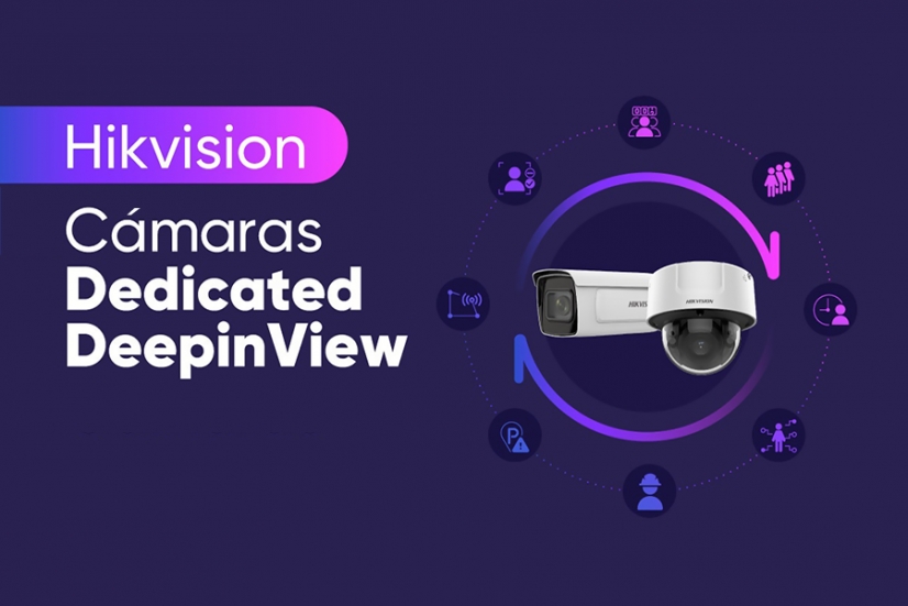 Hikvision presenta la serie Dedicated con algoritmos de IA para su línea de cámaras DeepinView