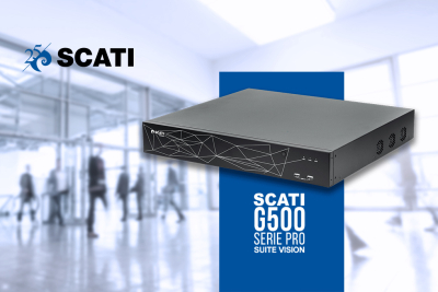 Nuevo videograbador G500 de SCATI serie Pro