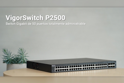 Administre su red de CCTV IP fácilmente con VigorSwitch 2500 de DrayTek, compatible con ONVIF