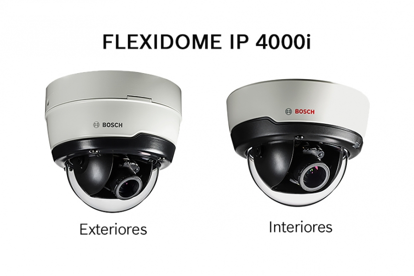FLEXIDOME IP serie 4000i de Bosch
