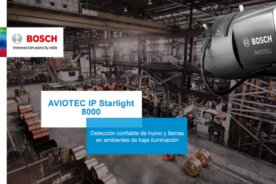 Bosch presenta Twiligth, la versión 7.61 del firmware para la solución de detección de incendio Aviotec