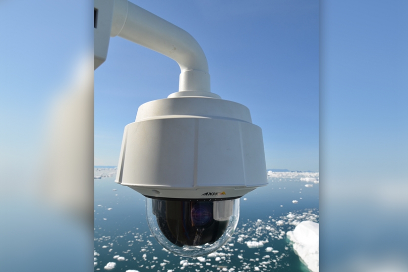 Expedición al Ártico registra deshielo con cámara de seguridad