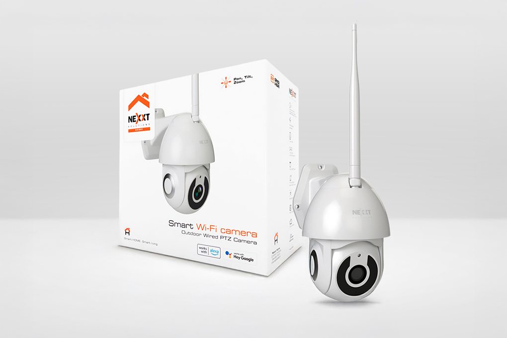 Nexxt Home lanzó su nueva cámara inteligente Wi-Fi motorizada para exterior en Colombia