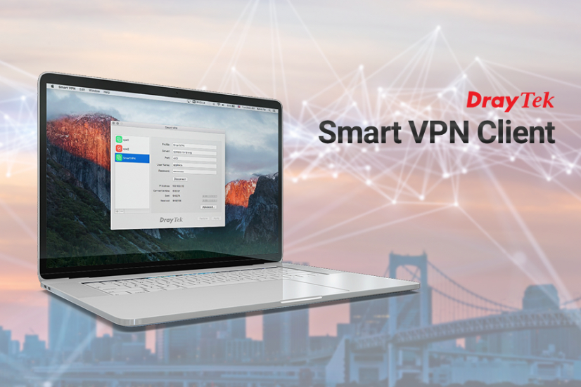 Smart VPN Client, software gratuito de Draytek para usuarios de enrutadores Vigor
