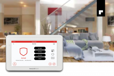 Teclado táctil de alta resolución Honeywell Home de Resideo, ideal para hogares y negocios