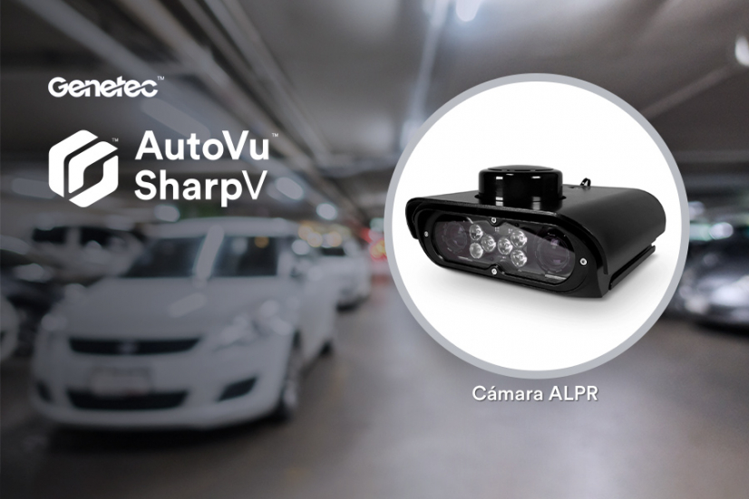 Genetec presenta nueva generación de cámaras SharpV ALPR