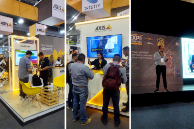 Axis Communications participó exitosamente en ExpoSeguridad México 2023