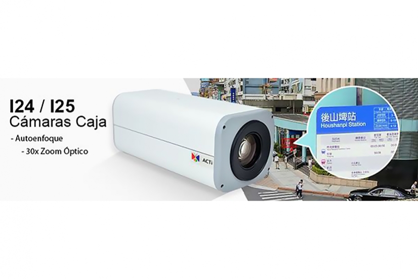 ACTi presenta las nuevas cámaras de su Serie I