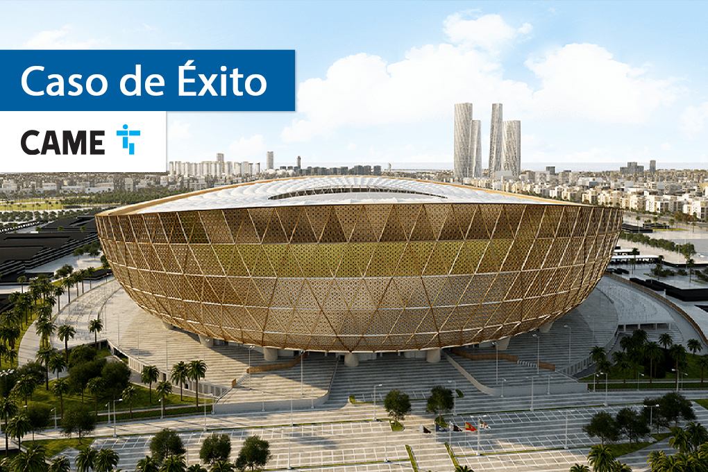 Estadio Lusail Iconic se prepara para el mundial de fútbol Qatar 2022 con la solución integrada de control y seguridad CAME ÖZAK
