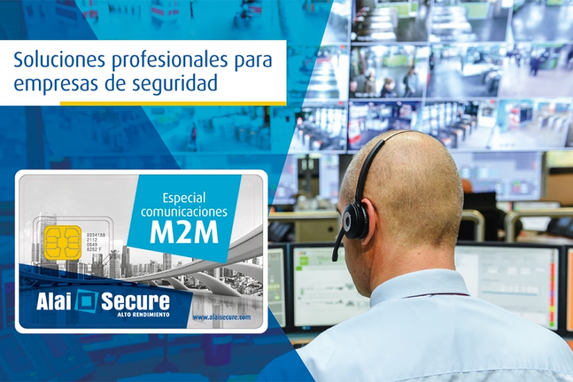 SIM M2M/IoT Alto Rendimiento de Alai Secure, comunicaciones seguras para centrales de monitoreo