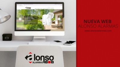 Nueva página web de Alonso Alarmas