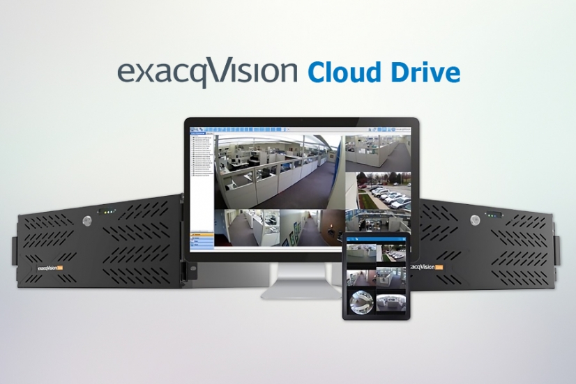 exacqVision Cloud Drive la solución simple y confiable para almacenar y buscar video en la nube