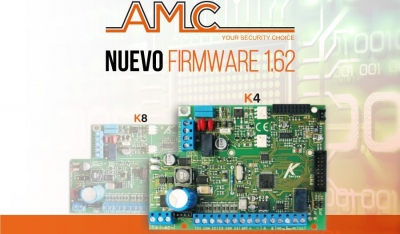 Nueva actualización de firmware para paneles de alarma Serie K de AMC