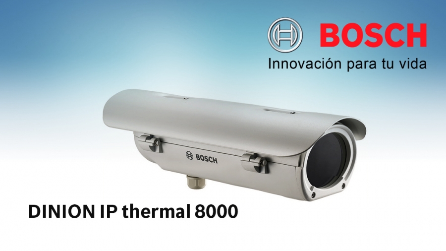 Bosch garantiza una detección temprana con DINION IP thermal 8000