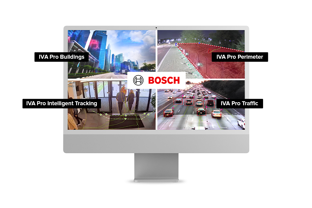 Bosch IVA PRO: Conjunto de analíticas para Videovigilancia