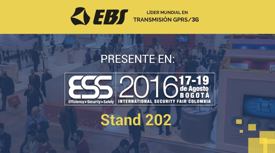 EBS líder en transmisión GPRS/3G presente en la Feria E+S+S 2016