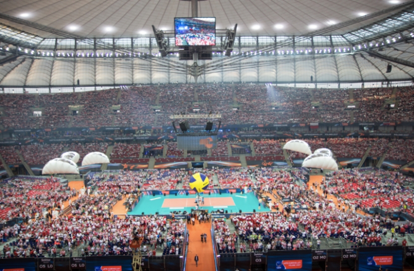 Los clientes de Dahua Technology asistieron a un partido de vóleibol de la CEV