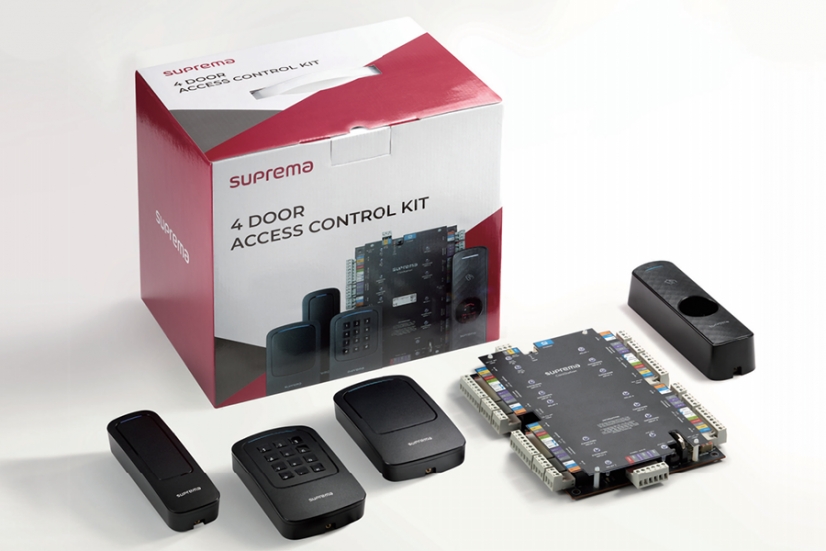 CoreStation Kit de Suprema, control de acceso para 4 puertas