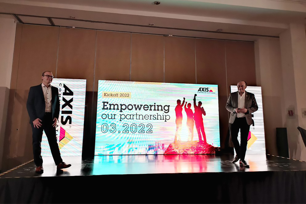 Axis Communications compartió proyección anual de socios en Latinoamérica Kickoff 2022