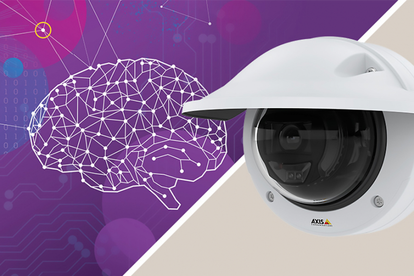 Axis lanza la 1a. cámara de domo fija con potente tecnología de IA, con deep learning en el borde
