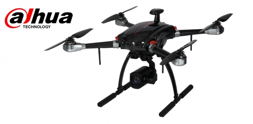 El dron Dahua X820 garantiza la seguridad pública