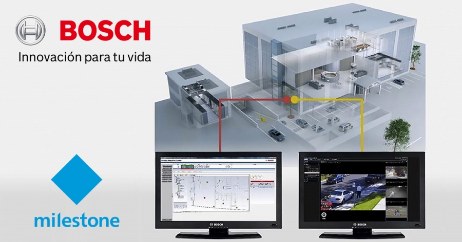 Bosch mejora la integración del Building Integration Software con Milestone, para incluir todas las versiones del XProtect