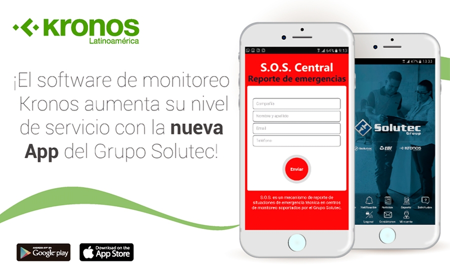 Kronos aumenta su nivel de servicio con la nueva App del Grupo Solutec