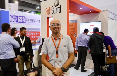 Daniel Banda, CEO de SoftGuard en ExpoSeguridad México 2017