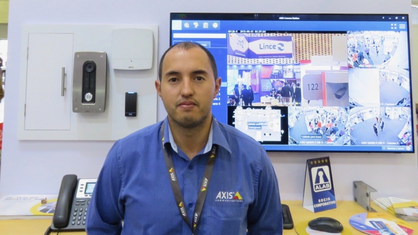 Leonardo Cossio, ingeniero de Ventas de Axis Communications.