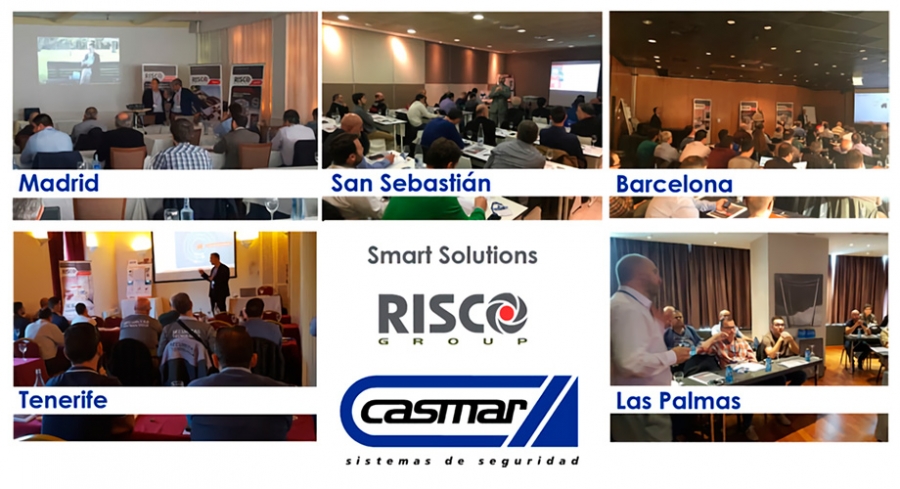 RISCO Group presentó sus soluciones Smart Home en varias ciudades españolas