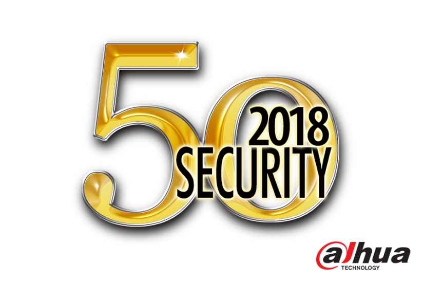 Dahua Technology se clasifica entre las 2 mejores en a&amp;s Security 50