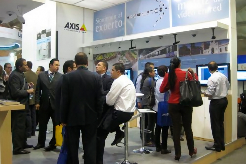 Gran éxito de Axis Communications en la Feria Internacional de Seguridad E+S 2012