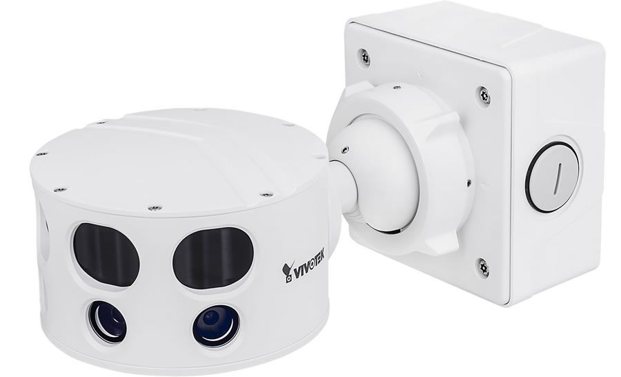 VIVOTEK presenta la nueva cámara IP MS8391-EV con múltiples sensores, para mejorar la seguridad panorámica